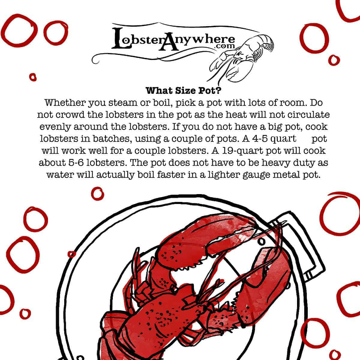 What pot should I use for cooking Lobster